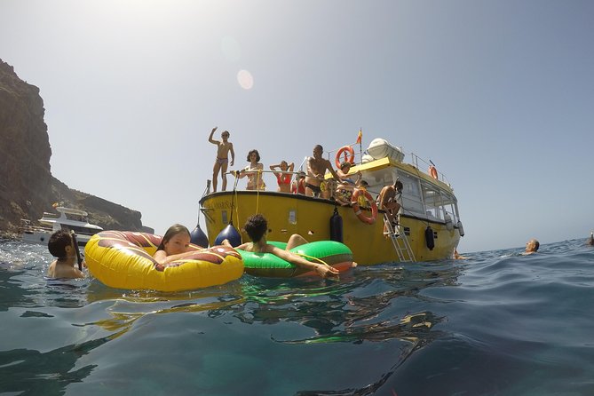 3h Boat Trip + Snorkeling in Puerto de Mogan - El Perchel, a snorkeling stop reached only from the boat