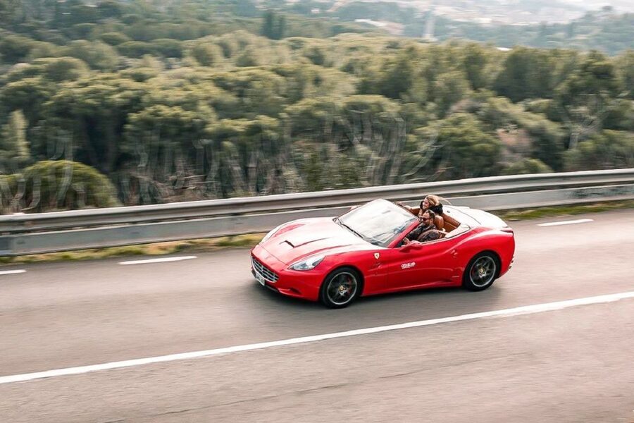 40min Supercar Driving Experience - Old Montjuïc F1 Circuit - The Olympic Ring and Lluís Companys Stadium