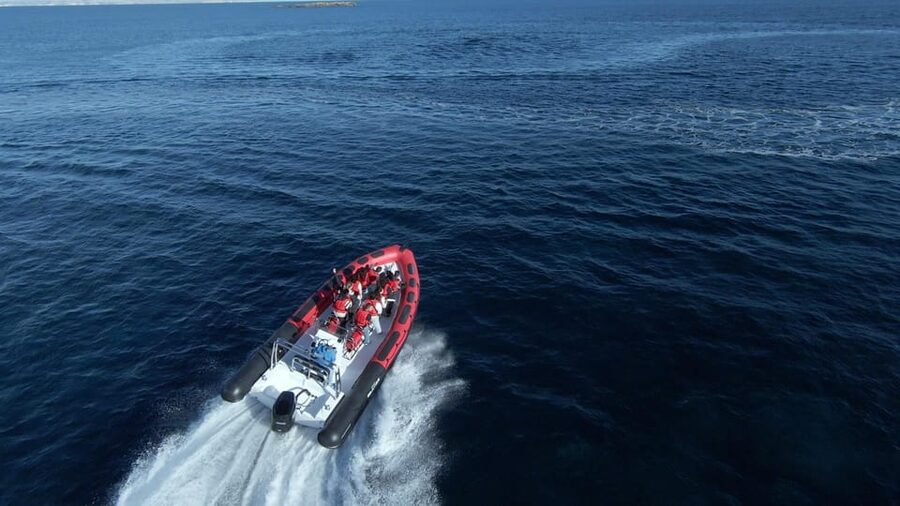 Alcudia: 2-Hour Sightseeing Speedboat Tour with Snorkeling - Coll Baix, caves, and cliffs