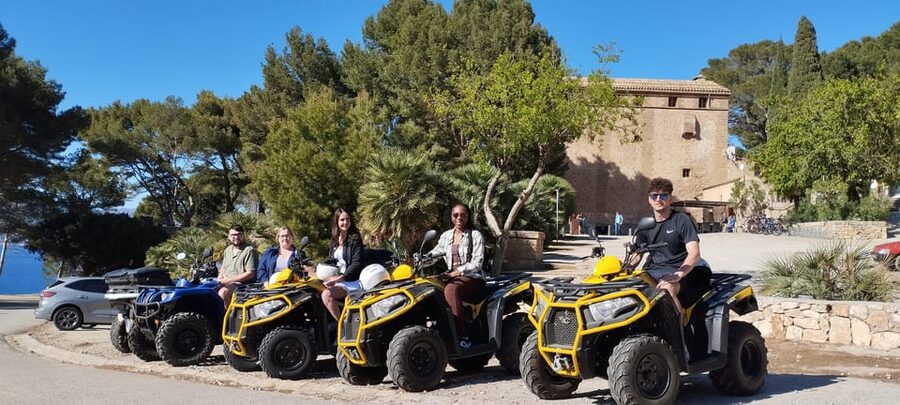 Alcudia: Quad Sightseeing Tour with Viewpoints - The mountain road to La Victoria Church