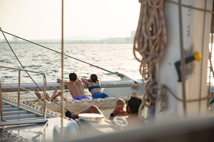 Alicante: 2-Hour Late Afternoon Catamaran Cruise - Choosing your seat on a boat for up to 65 people
