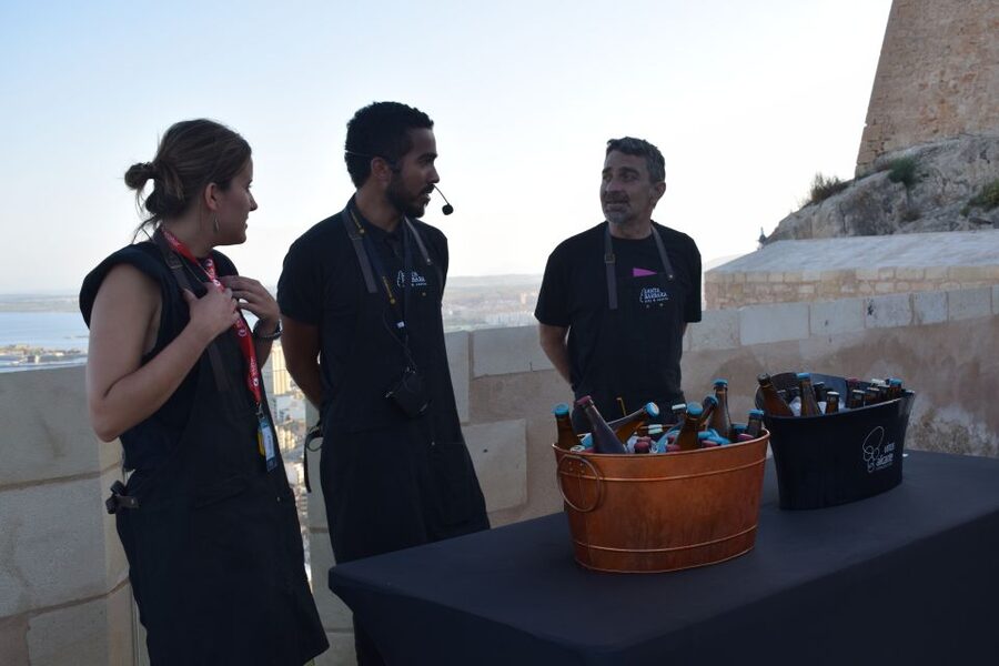 Alicante: Craft Beer Tasting at Santa Barbara Castle - The Baluarte de la Contramina setting