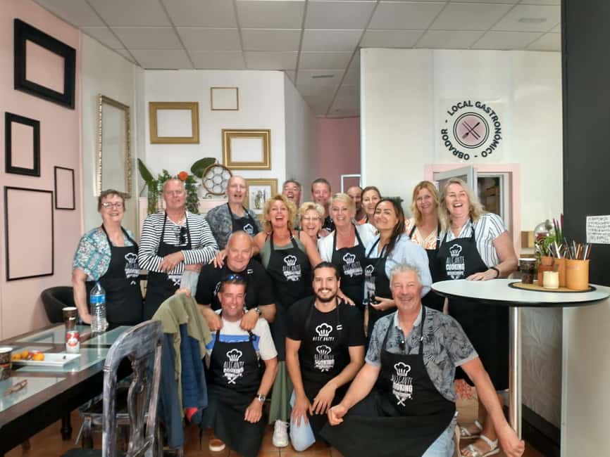 Alicante: Paella and Sangría Workshop with Market Visit - A local venue instead of a staged cooking studio