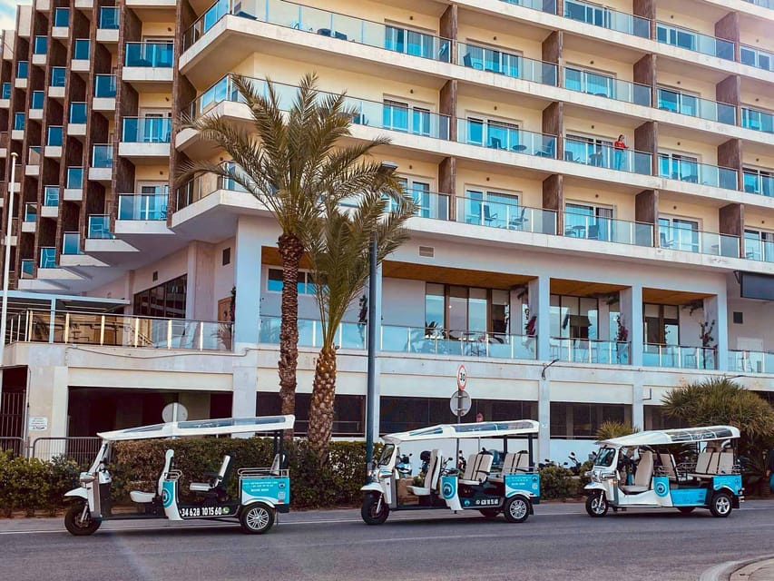 Alicante Tuk Tuk Overview Tour - Old Town, Santa Cruz, and San Roque