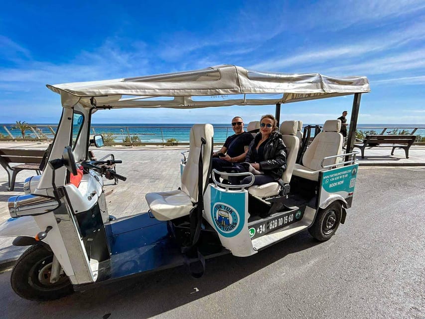 Alicante Tuk Tuk Overview Tour - What the electric tuk tuk feels like