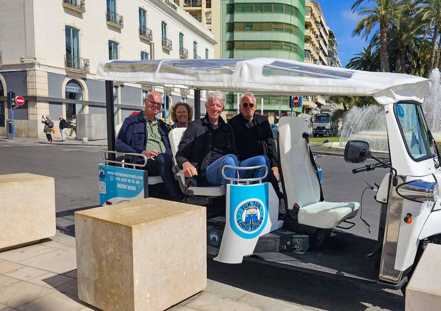 Alicante Tuk Tuk Overview Tour - From Puerta del Mar to Alicante’s seafront