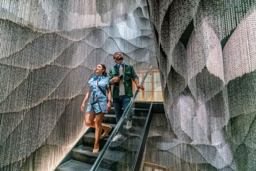 Barcelona: Casa Batlló Entry with Self-Audioguide Tour - New architectural additions along the route
