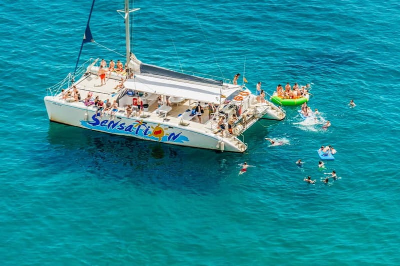 Barcelona: Catamaran Party Cruise with BBQ Meal - Choosing between the four departure times