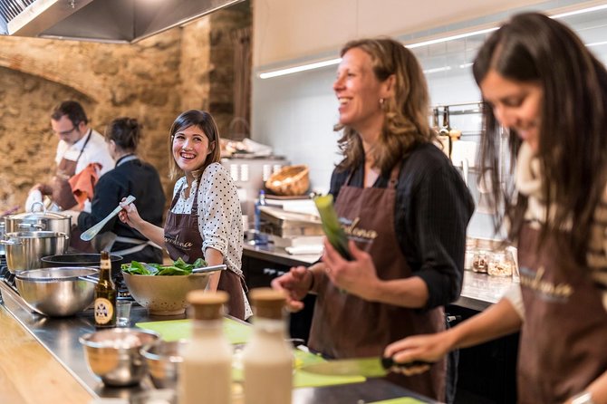 Barcelona Culinary Experience: Paella & Tapas Cooking Class - What happens during the four-hour class