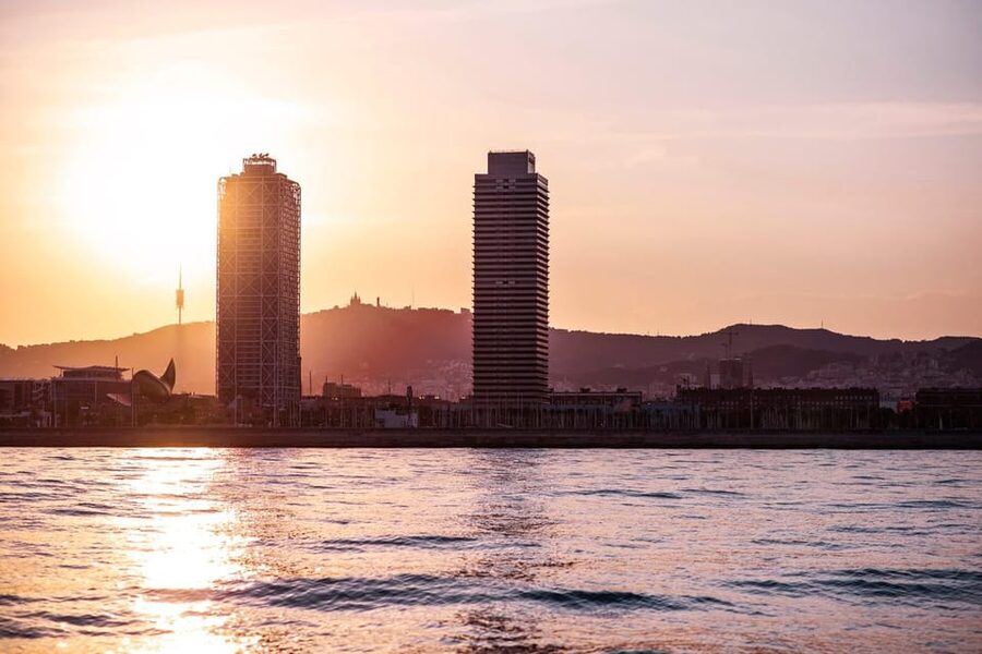 Barcelona: Daytime or Sunset Catamaran Cruise with Music - Value at about $15