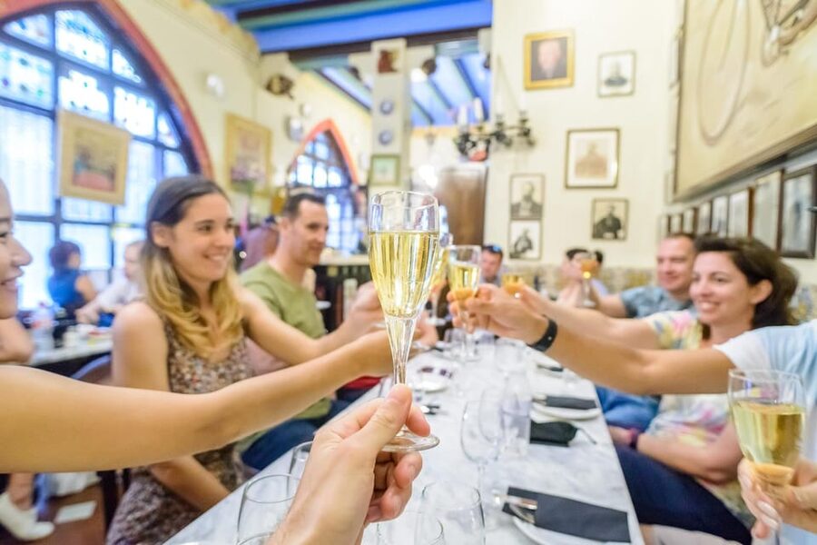 Barcelona eBike Tour with Wine and Tapas Experience - El Born and La Ribera: Barcelona starts with old stone