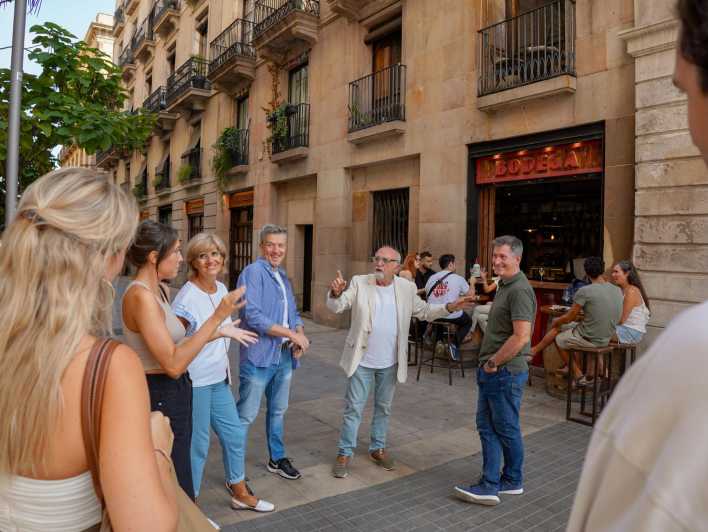 Barcelona: El Born and Gothic Quarter Wine & Tapas Bar Tour - Stop one: a first taste of Catalonia