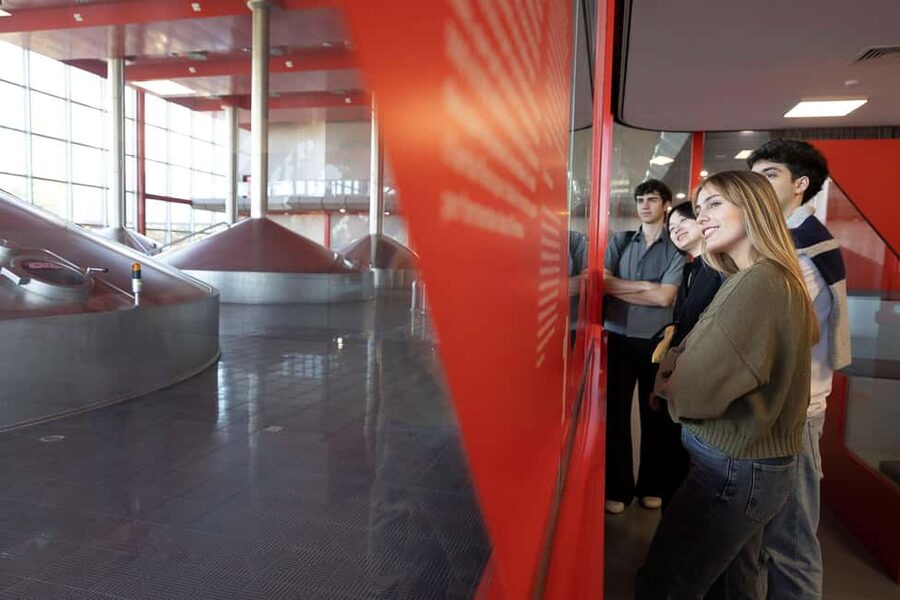 Barcelona: Estrella Damm Brewery Guided Tour with Tasting - The bottling plant, with one important caveat