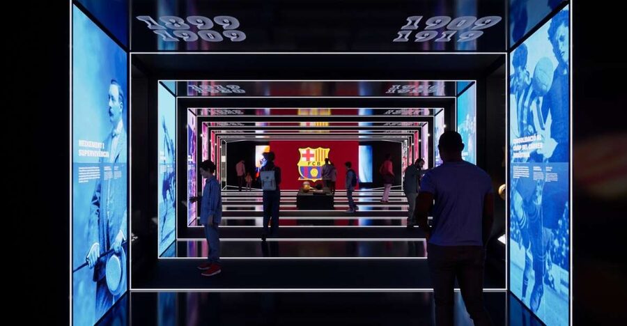 Barcelona: F.C. Barcelona Museum Immersive Guided Tour - The Espai Barça Display and Construction Viewpoint