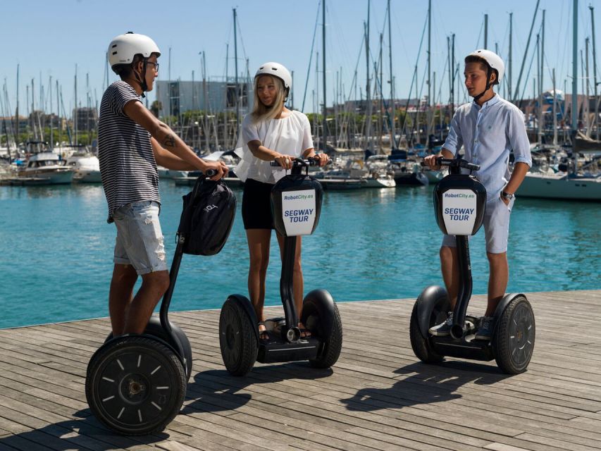 Barcelona: Guided Segway Tour - The Christopher Columbus monument and La Rambla