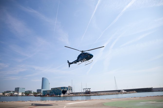 Barcelona Helicopter, Sailboat & Old Town Private Walking Tour - Port Vell by boat, not by sailboat