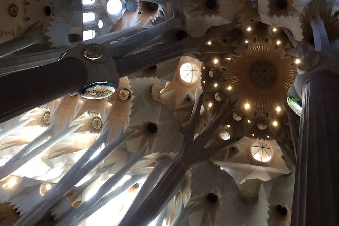 Barcelona: Highlights of Sagrada Familia Max 6 People Guided Tour - The terrace view before the basilica