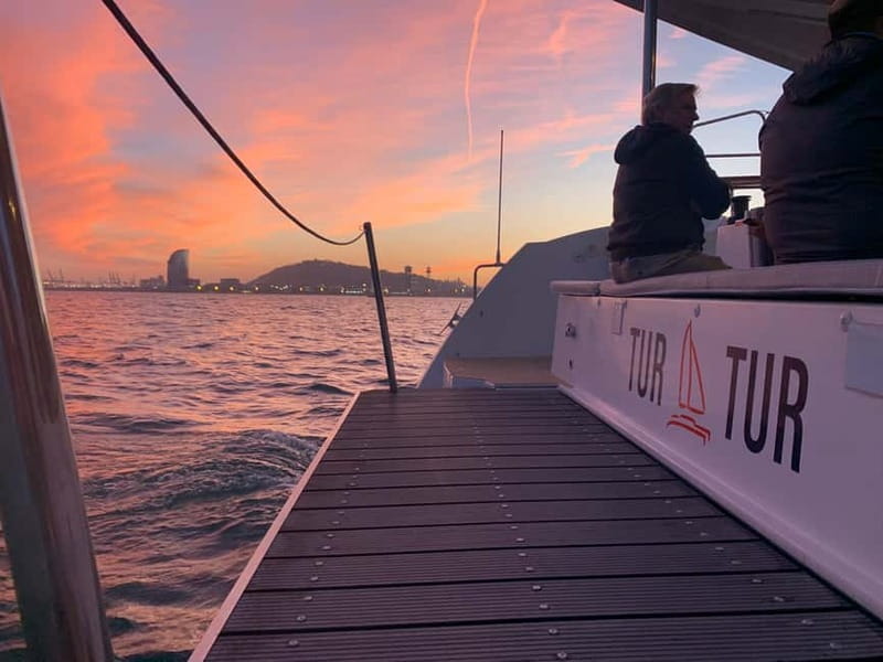 Barcelona: Luxury Catamaran Sunset Cruise - The Swim and Snorkeling Stop Depends on the Sea