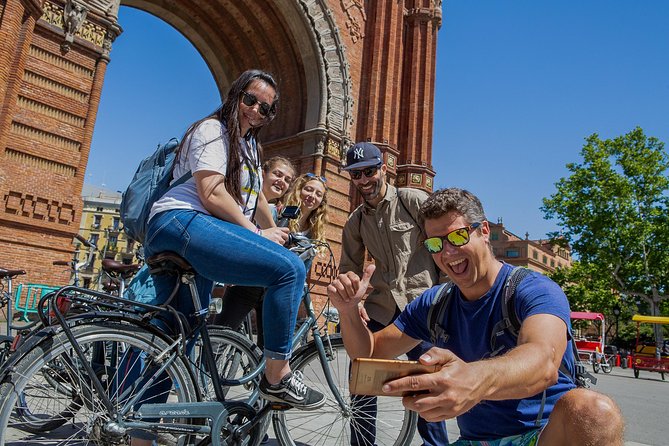 Barcelona Off the Beaten Track Bike Tour - Port Olímpic explains the modern waterfront