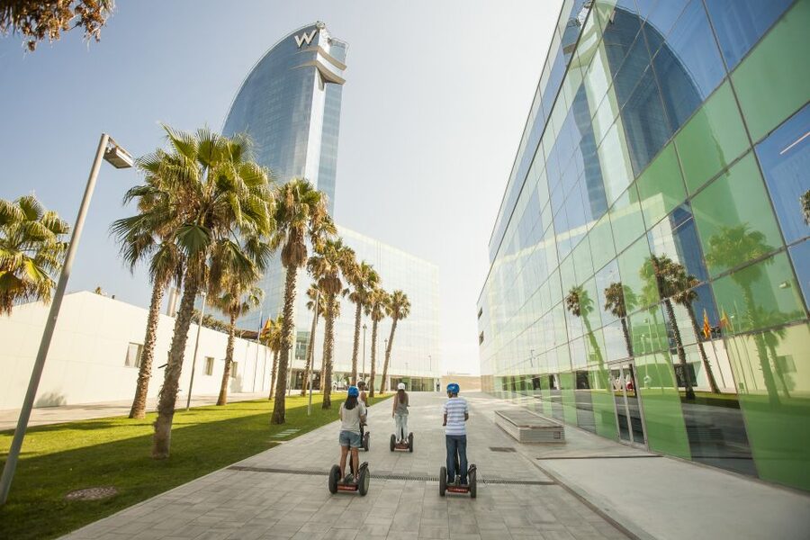 Barcelona: Old Port and Gothic Quarter Guided Segway Tour - Vila Olimpica and Olympic Port