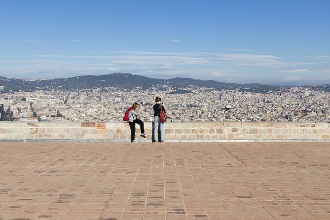 Barcelona: Old Town, Montjuic Castle, Cable Car Small Group Tour - The views from Parc de Montjuïc