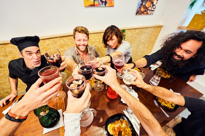 Barcelona Paella Cooking Class with Market Visit, Tapas & Sangria - From La Rambla to La Boqueria Market