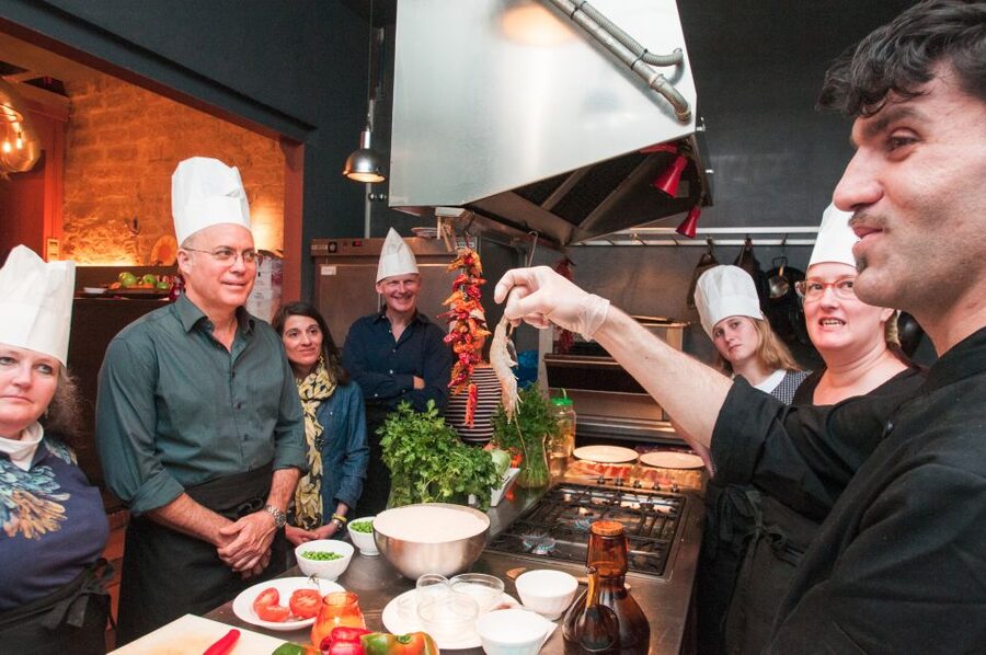 Barcelona: Paella Cooking Experience & Boqueria Market Tour - Sangria, Socializing, and the Waiting Time