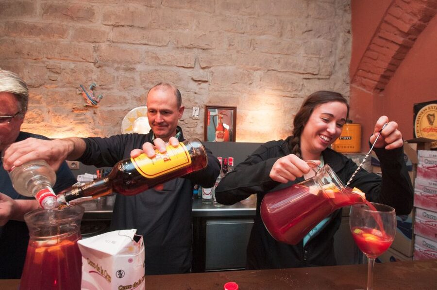 Barcelona: Paella Cooking Experience & Boqueria Market Tour - The Seafood Paella at the Table