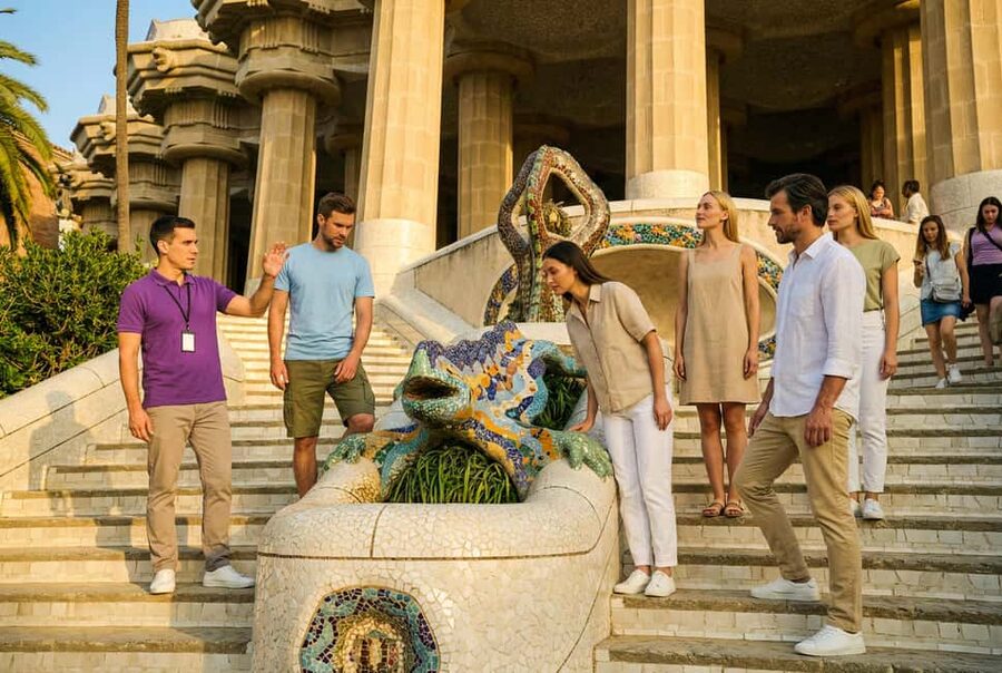 Barcelona: Park Güell Guided Tour with Fast-Track Ticket - Languages, Timing, and Cancellation