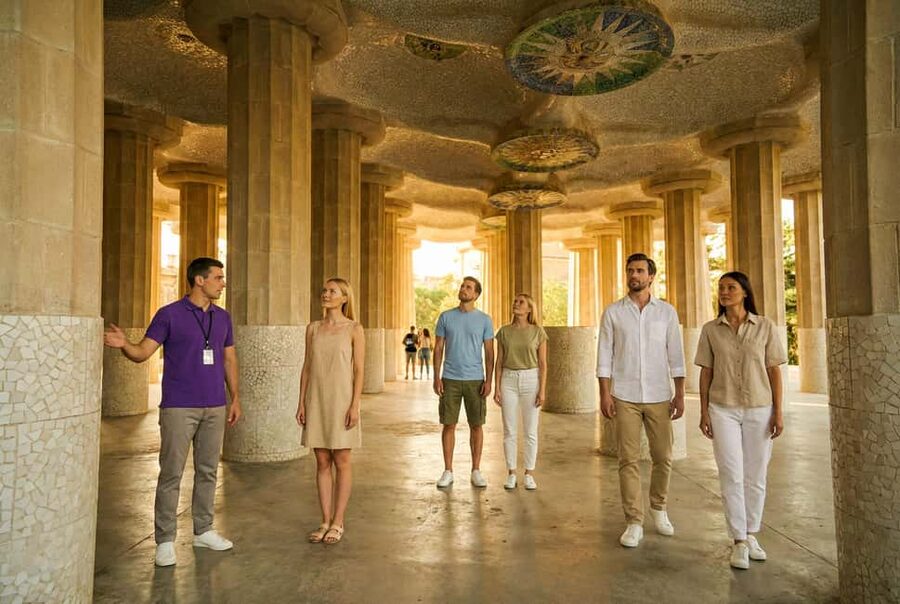 Barcelona: Park Güell Guided Tour with Fast-Track Ticket - Gardens, Paths, and Gaudí’s Small Details