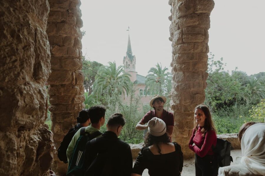 Barcelona: Park Güell & Sagrada Familia Guided Tour - Park Güell: Gaudí in a lighter, more playful mood