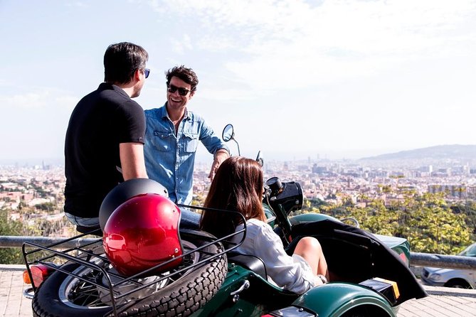 Barcelona Private Tour by Sidecar Motorcycle - Comfort, safety, and the two seats