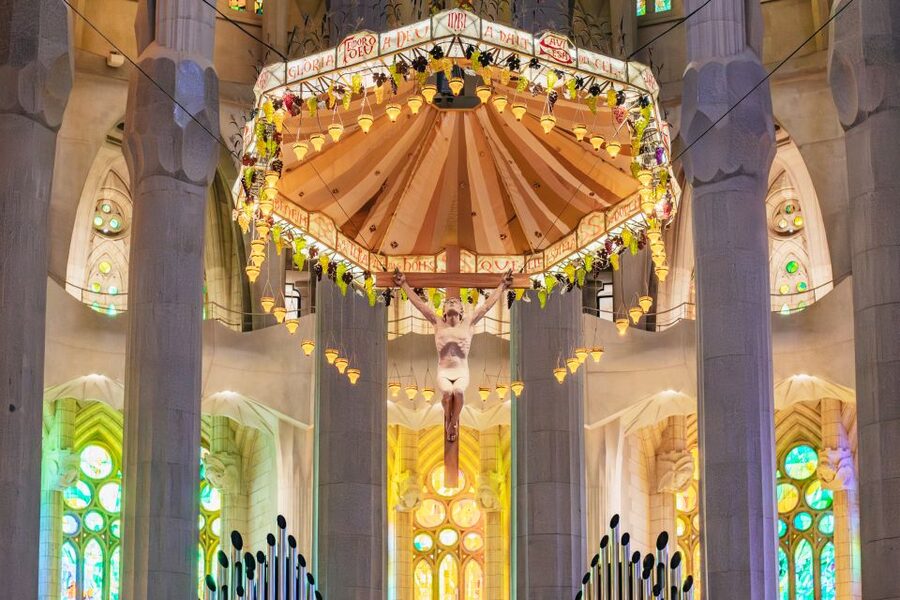 Barcelona: Sagrada Familia Skip-the-Line Entry Ticket & Tour - The Nativity Façade comes first
