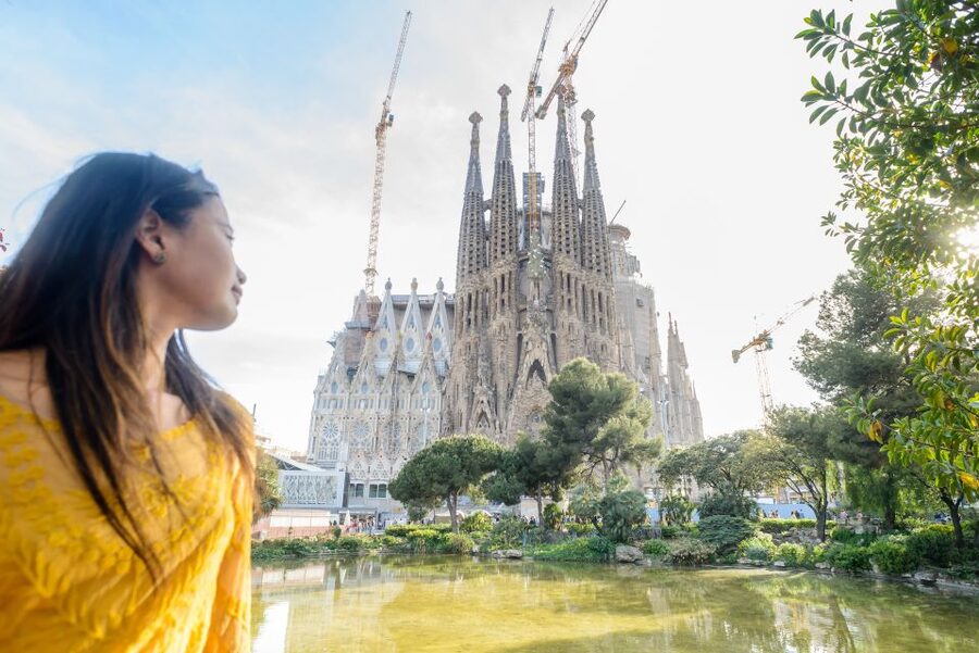 Barcelona: Sagrada Familia Tour & Optional Tower Visit - Inside the basilica: light, structure, and symbolism