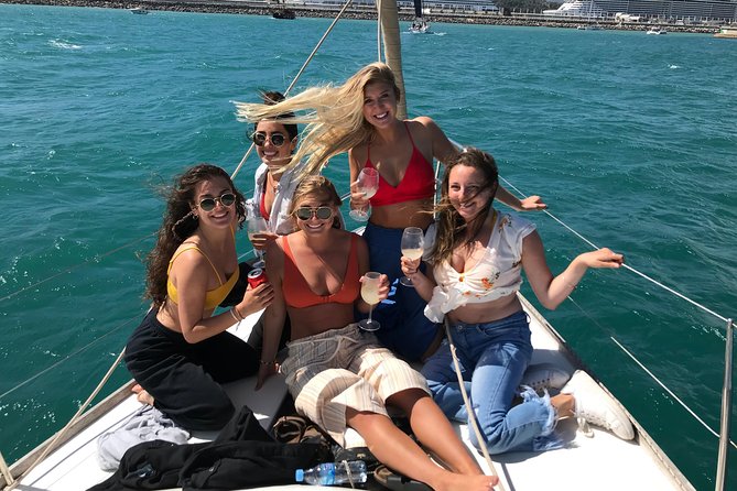 Barcelona Sailing: Light Snacks & Open Bar with Private Option - The first view is Barcelona from the harbor