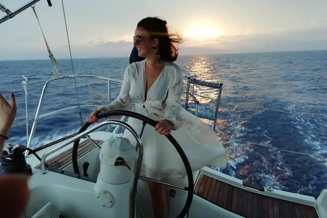 Barcelona Sunset Sailing Cruise from Port Olímpic with Open Bar - From harbor shelter to open Mediterranean water