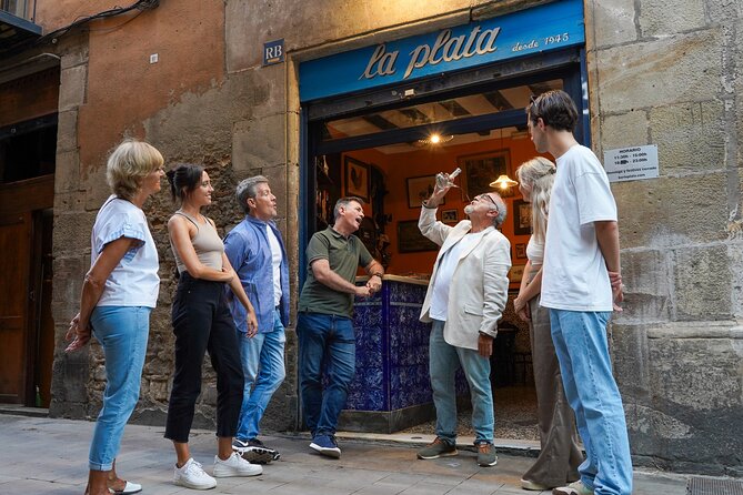 Barcelona Tapas and Wine Experience Small-Group Walking Tour - Toward Passeig del Colom and El Born
