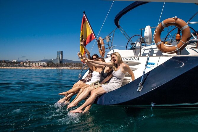 Barcelona Unique Private Luxury Sailing Tour (max 12 people) - What the Skipper Adds