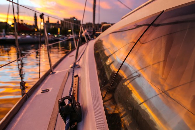 Barcelona Unique Sunset Sailing Experience with Tapas & Open Bar - Small group comfort and seating