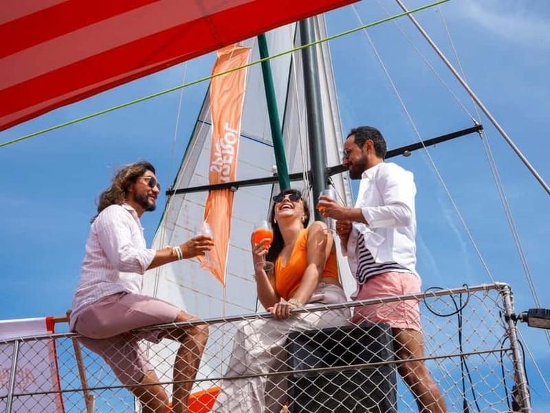 Barcelona: Wooden Boat Sailing with Tapa and Welcome Drink - Comfort, weather, and seasickness