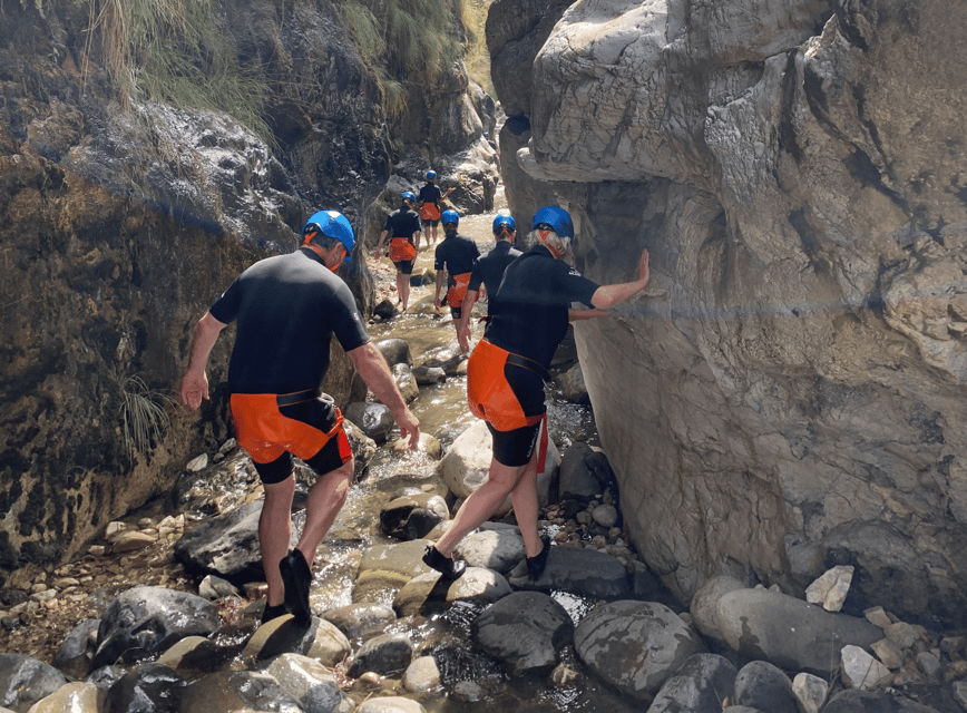 Benahavís: Guided Canyoning Adventure (Benahavís River Walk) - Swimming, caves, and slippery rocks
