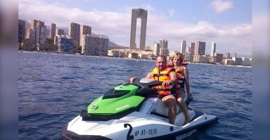 Benidorm: Jet Ski Tour with Instructor - Benidorm Bay from a jet ski