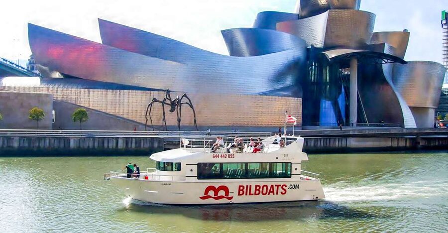 Bilbao: 1- or 2-Hour Sightseeing Boat Tour - The one-hour route through central Bilbao