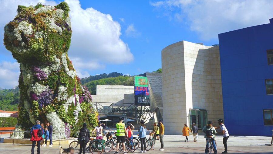 Bilbao: City Highlights Guided Bike Tour - The Guggenheim, La Salve Bridge, and Abandoibarra