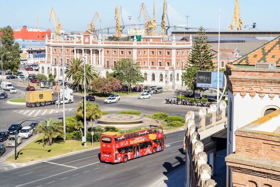 Cadiz: City Sightseeing Hop-On Hop-Off Bus Tour - Cathedral, Roman Theatre, and the central quarter