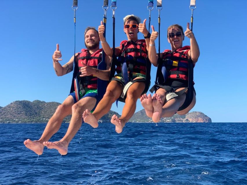 Cala Bona: Parasailing Experience - The Boat Ride Before the Flight