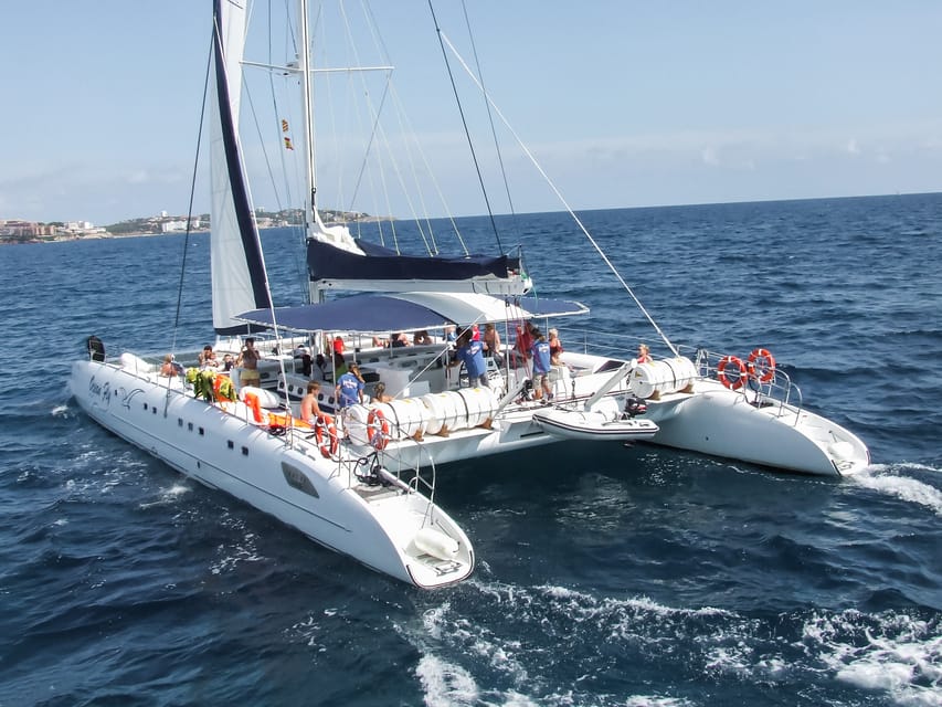 Cambrils: Costa Daurada Sail Catamaran Cruise - Leaving Cambrils for the Costa Daurada