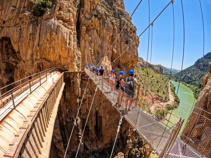 Caminito del Rey: Entry Ticket and Guided Tour - Check-in, helmets, and the radio guide