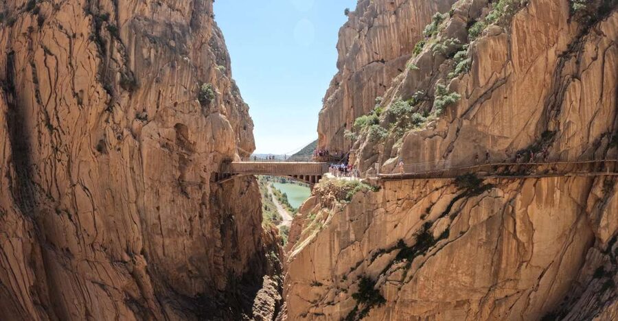 Caminito del Rey: Guided Tour and Entry Ticket - Helmets, headsets, and the start of the walk