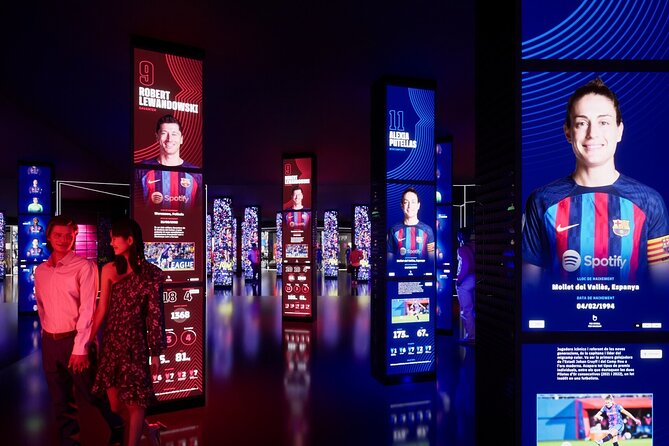 Camp Nou Immersive Tour F.C.Barcelona Museum: Open Date Ticket - Seeing the future through Espai Barça